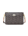 Serenade Leather Dylan Vegan Crossbody Bag CP17 1010 Black