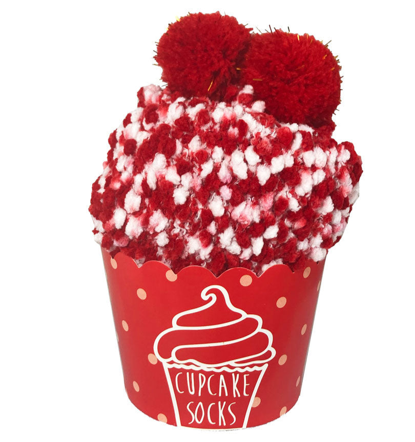Cupcake Socks Strawberry Love