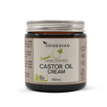 Vrindavan Castor Oil Cream Unscented for Face and Body 100ML