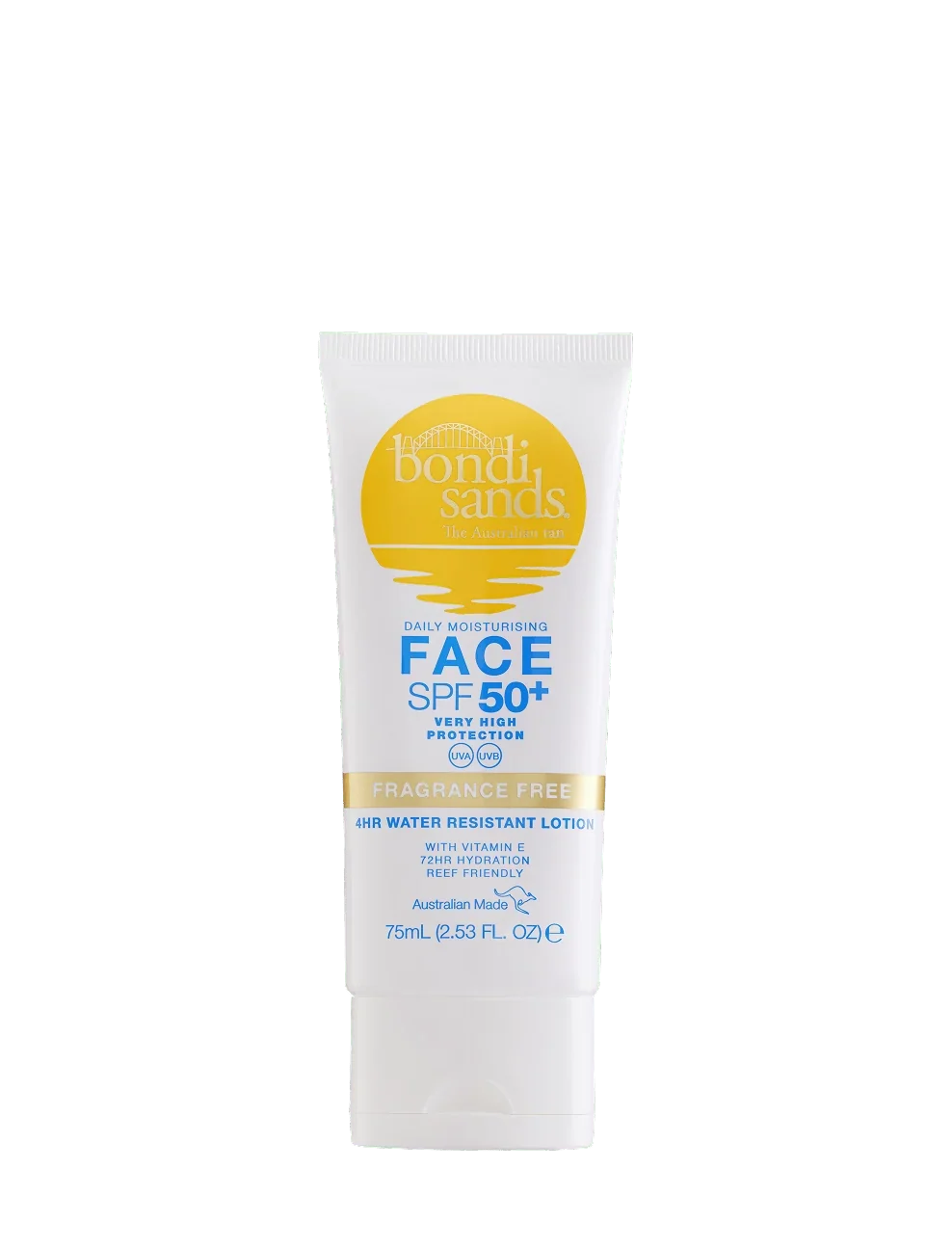 Bondi Sands Fragrance Free Face SPF 50+ Sunscreen Lotion 200ML