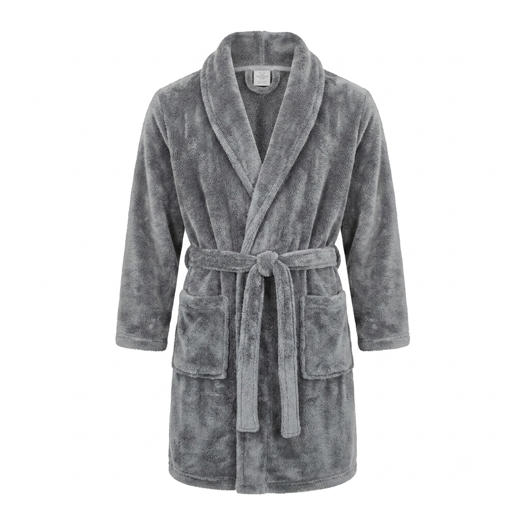 Grey Dressing Gown