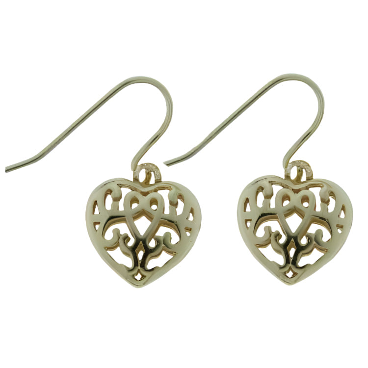 Rossan Filigree Heart Gold Small FE4662s