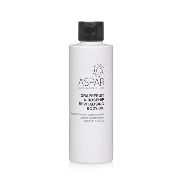 Aspar Grapefruit & Rosehip Revitalising Body Oil 200mL