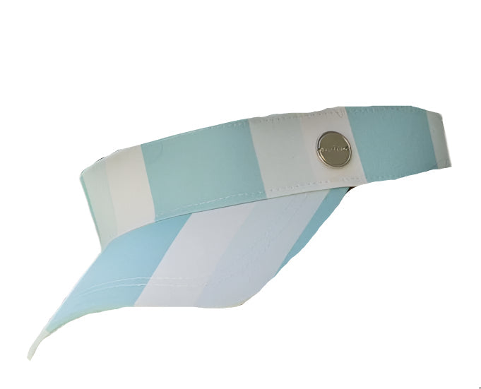 Sundaise Hat Hallie Cloth Visor Aqua