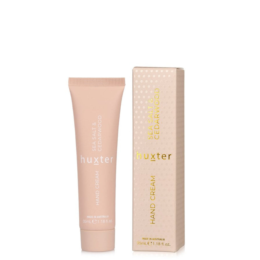 Huxter Hand Cream 35mL Sea Salt & Cedarwood
