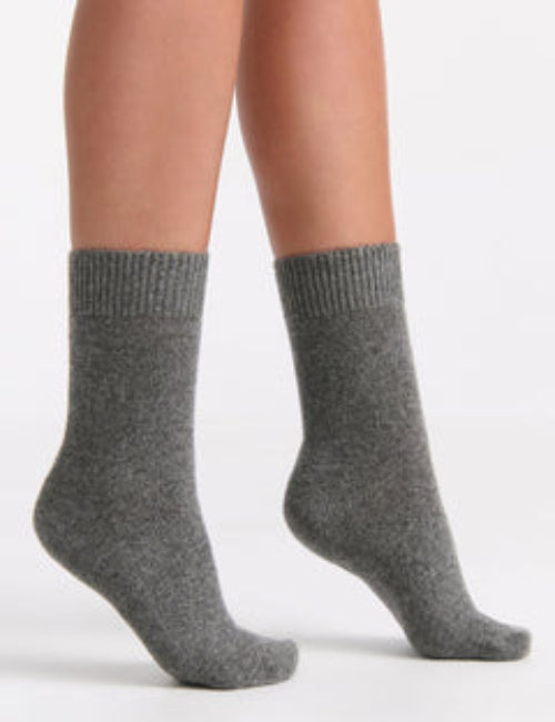 Levante Pina Crew Sock Charcoal