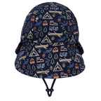 Bedhead Legionnaire Flap Sun Hat Camper Xs 42 Cm
