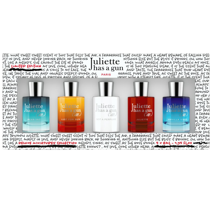 Juliette Has A Gun Deluxe Limited Edition Mini Set 8mL Women's Perfume 5 Pieces