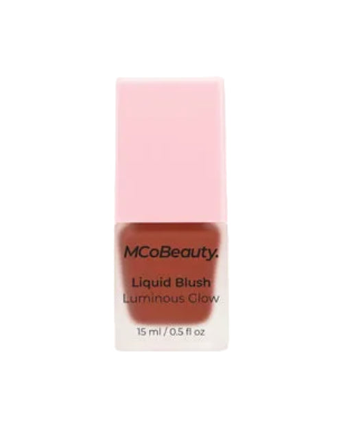 MCoBeauty Liquid Blush Luminous Glow Bella Vita Dusty Rose 15ml