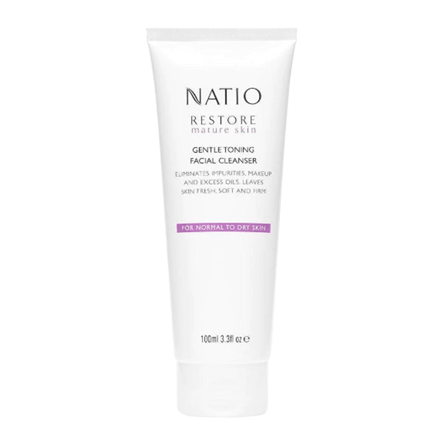 Natio Restore Gentle Toning Facial Cleanser 100ml