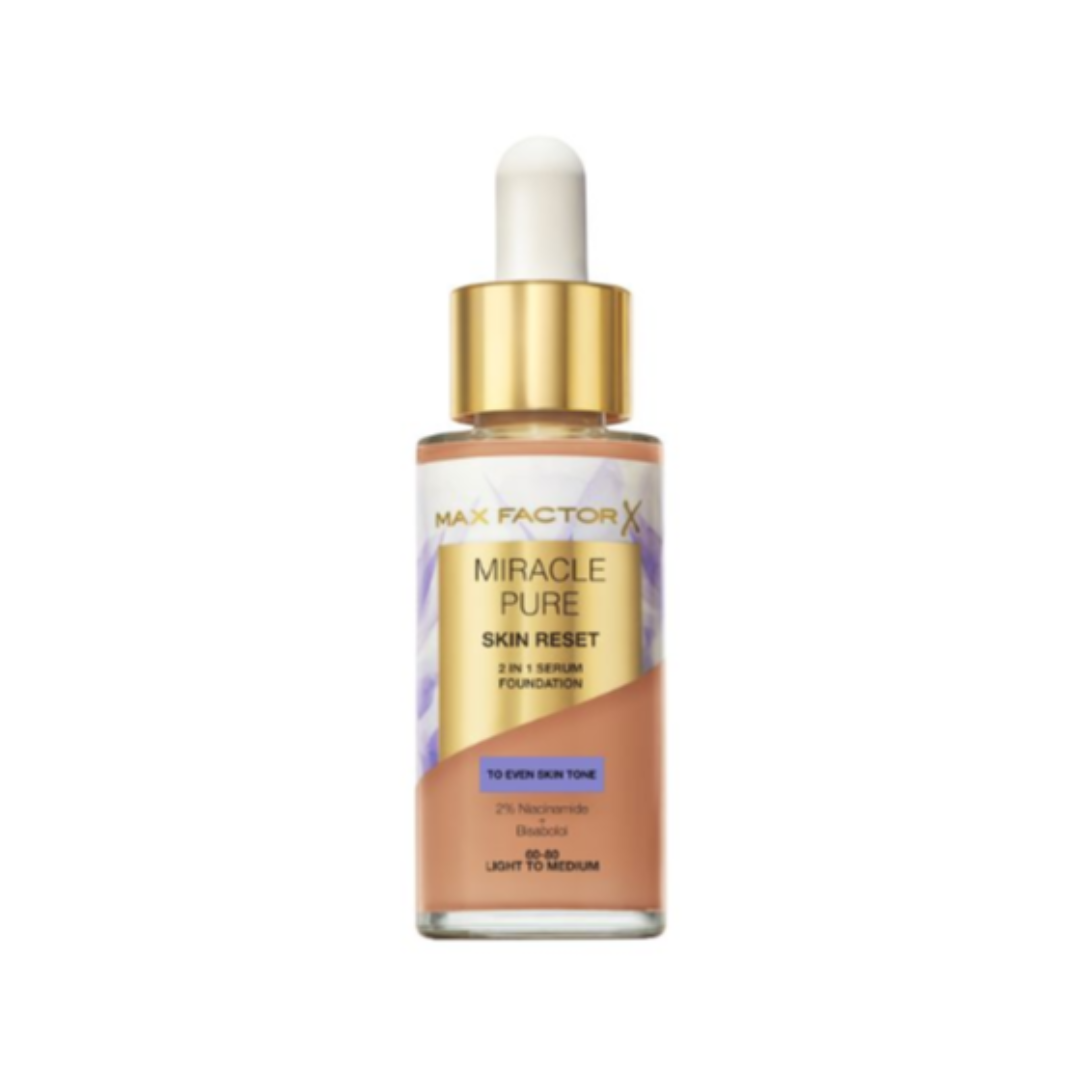 Max Factor Miracle Serum Foundation 60-80 Light To Medium