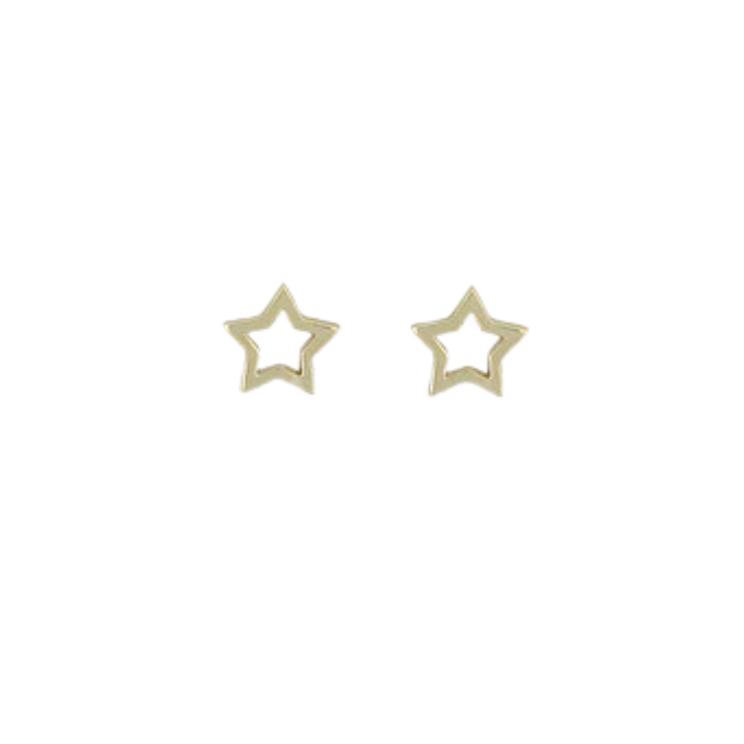 Crystal Open Star Stud