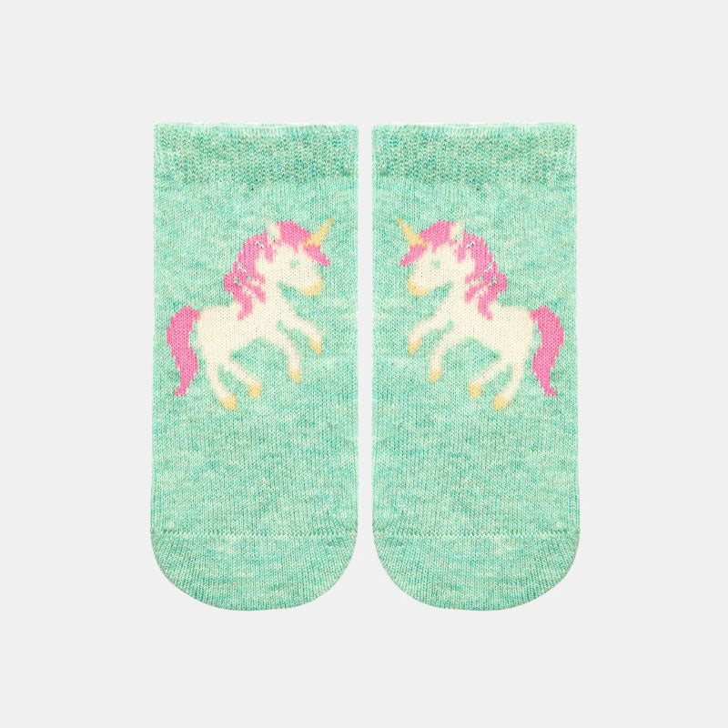 Toshi Ankle Socks Unicorn for Babies 3 to 6 Months