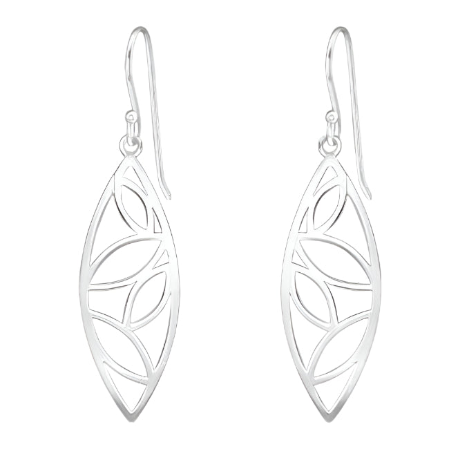 Rossan Open Cut Leaf Silver FE4664