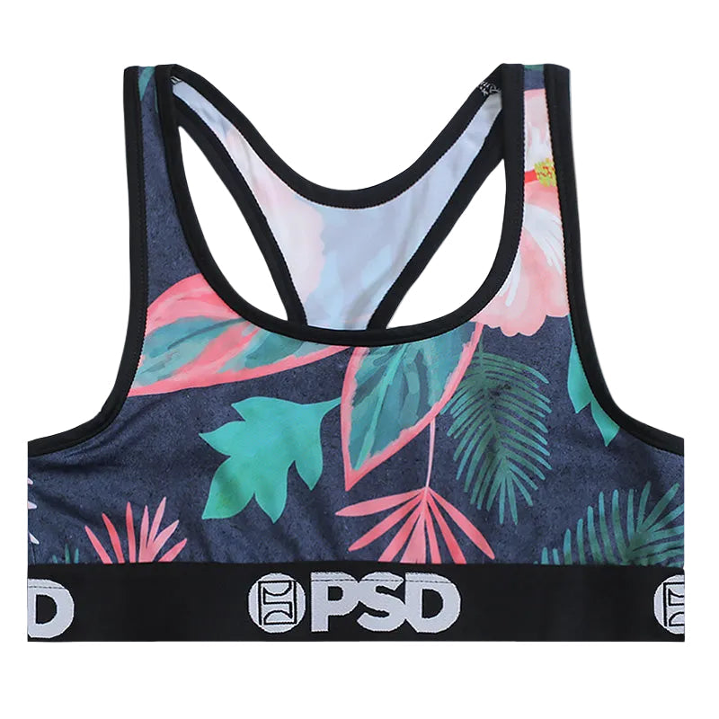 PSD Tropical Paradise Sports Bra