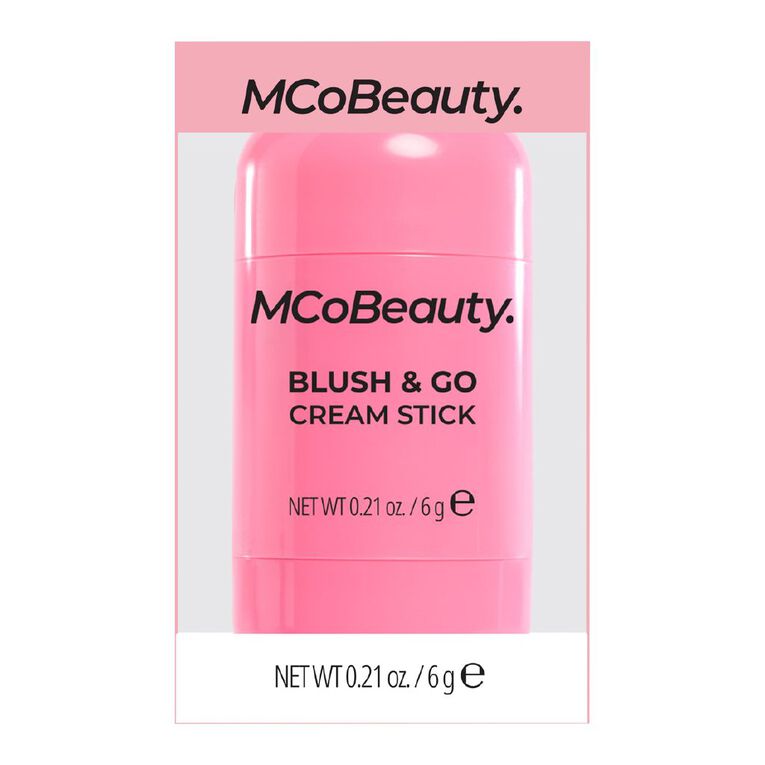 MCoBeauty Blush and Go Cream Stick Hot Pink 6.5g