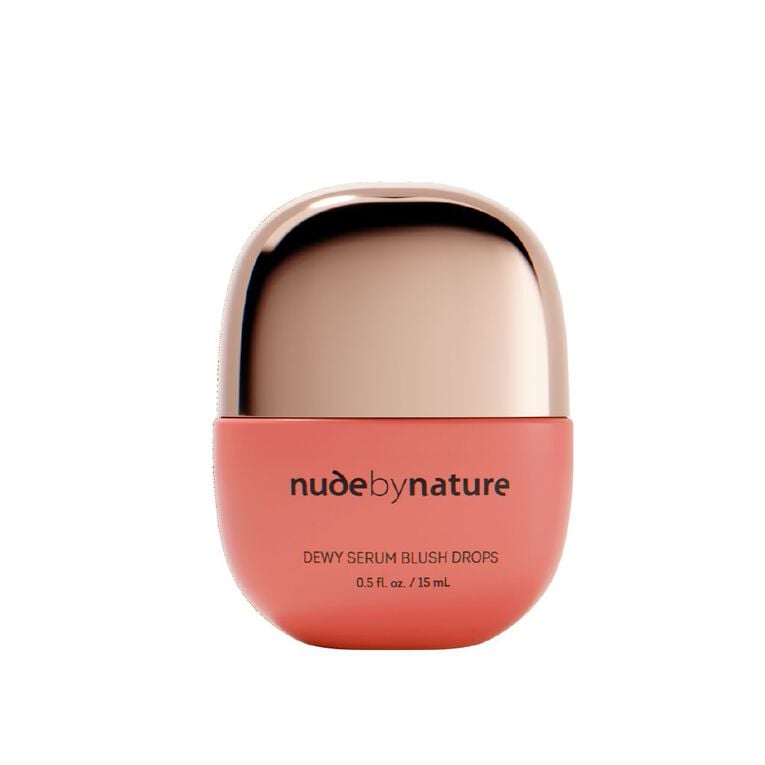 Nude by Nature Dewy Serum Blush Drops 03 Peach Crush 15ML