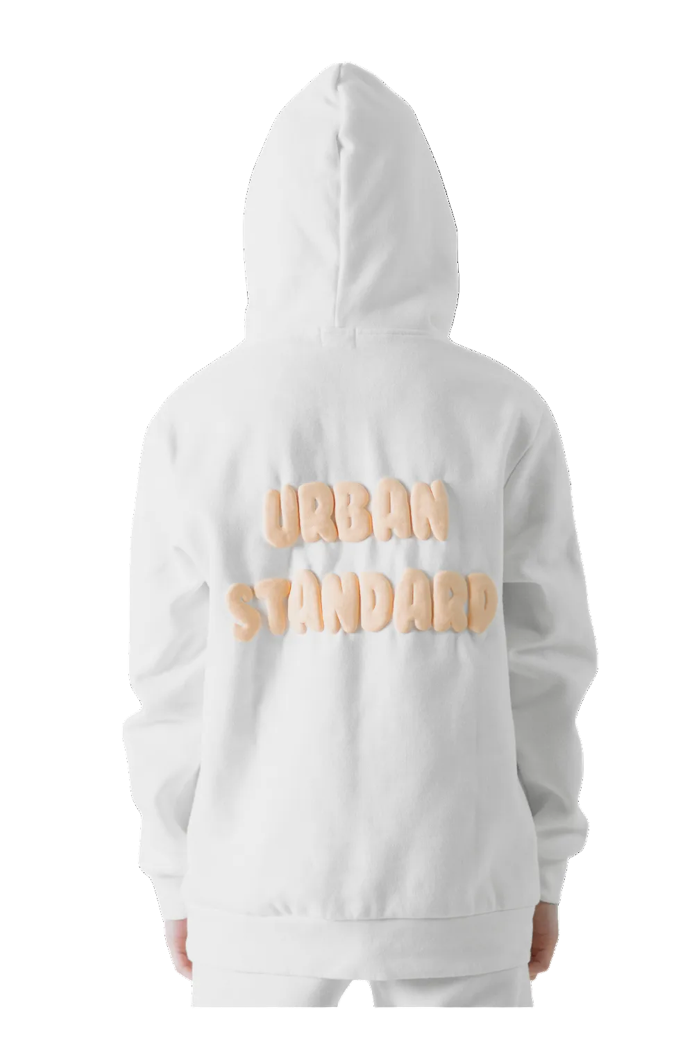 The Standard Hoodie in Stone by Urban Standard Classic Pullover Sweatshirt