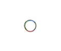 Ross Ear Hinged Ring Rainbow 10MM
