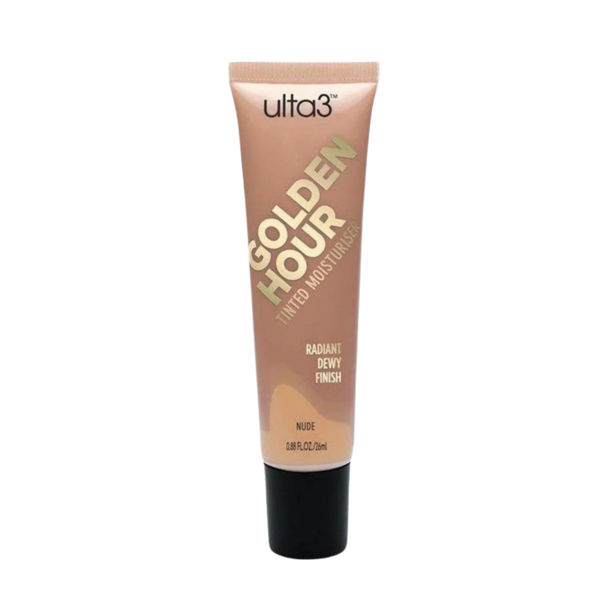 Ulta3 Golden Hour Tinted Moisturiser Radiant Dewy Finish Nude 26ML