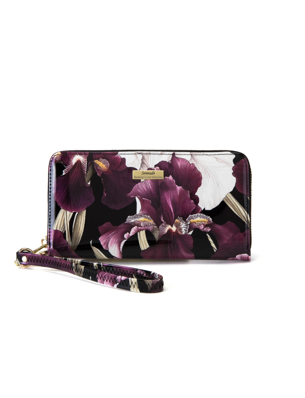 Serenade Leather Charlotte Zip-Around Leather RFID Wallet WSF3016