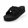 IndosoleWomen Cross Sneaker Sole Black Sea Salt Sole Size 8 to 9