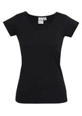 Biz Collection Womens Viva Short Sleeve Tee T403L