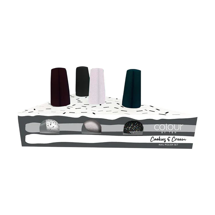 Colour by TBN Cookies & Cream Nail Polish Set