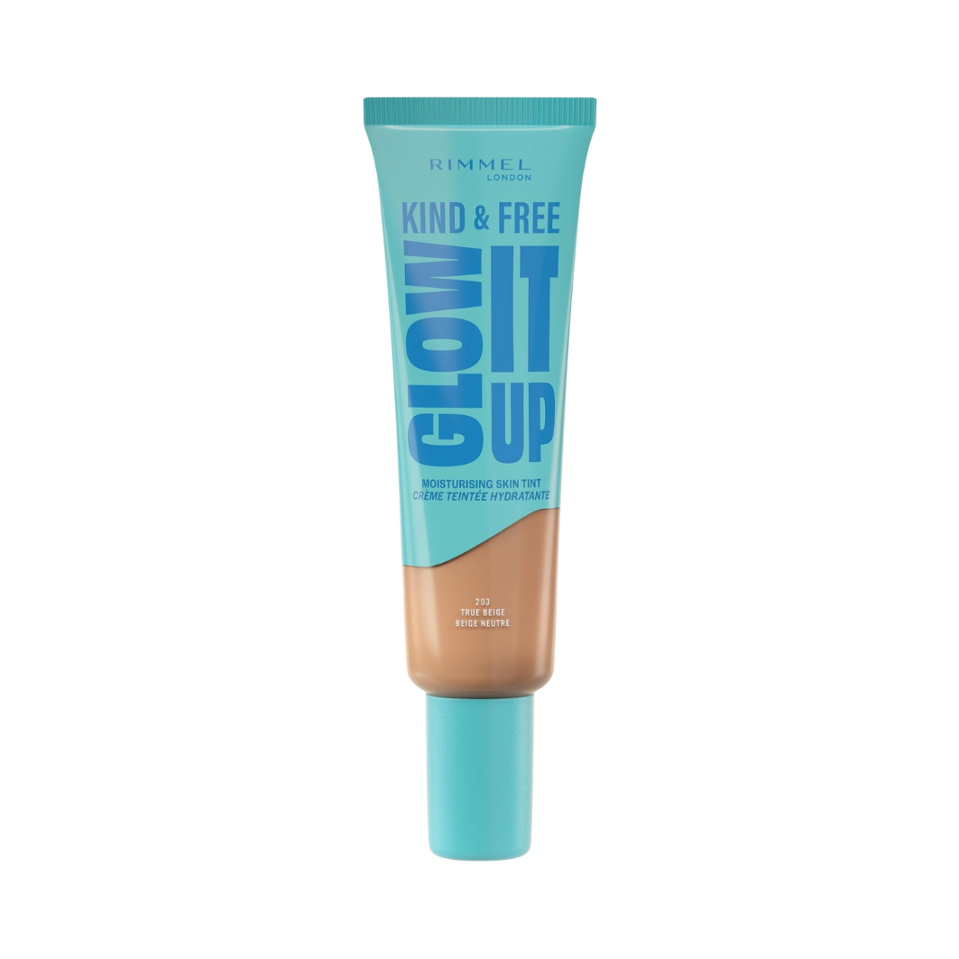 Rimmel Kind & Free Glow It Up Moisturising Skin Tint 203 True Beige