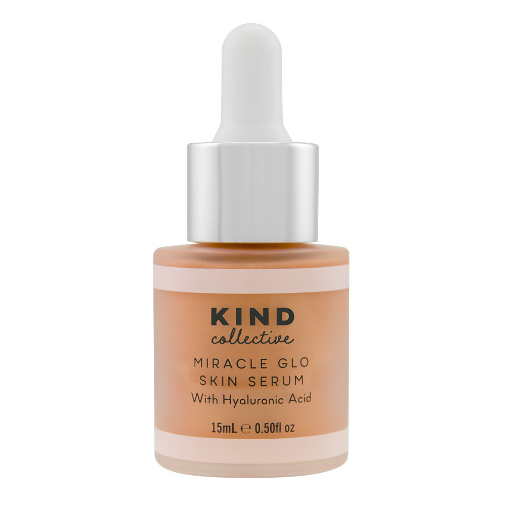Kind Collective Miracle Glo Skin Serum With Hyaluronic Acid Gold Blush