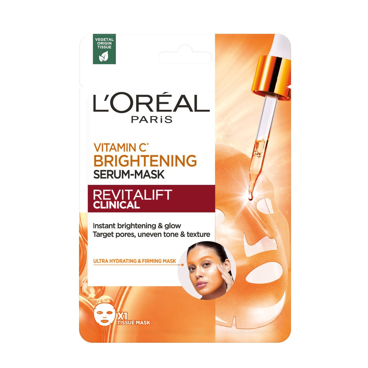 Loreal Paris Vitamin C Brightening Serum Sheet Mask