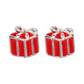 Wicked Sista Present Silver Stud Earrings