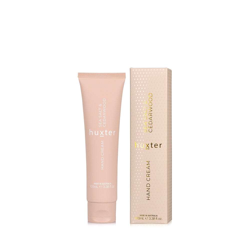 Huxter Hand Cream Sea Salt & Cedarwood 100mL