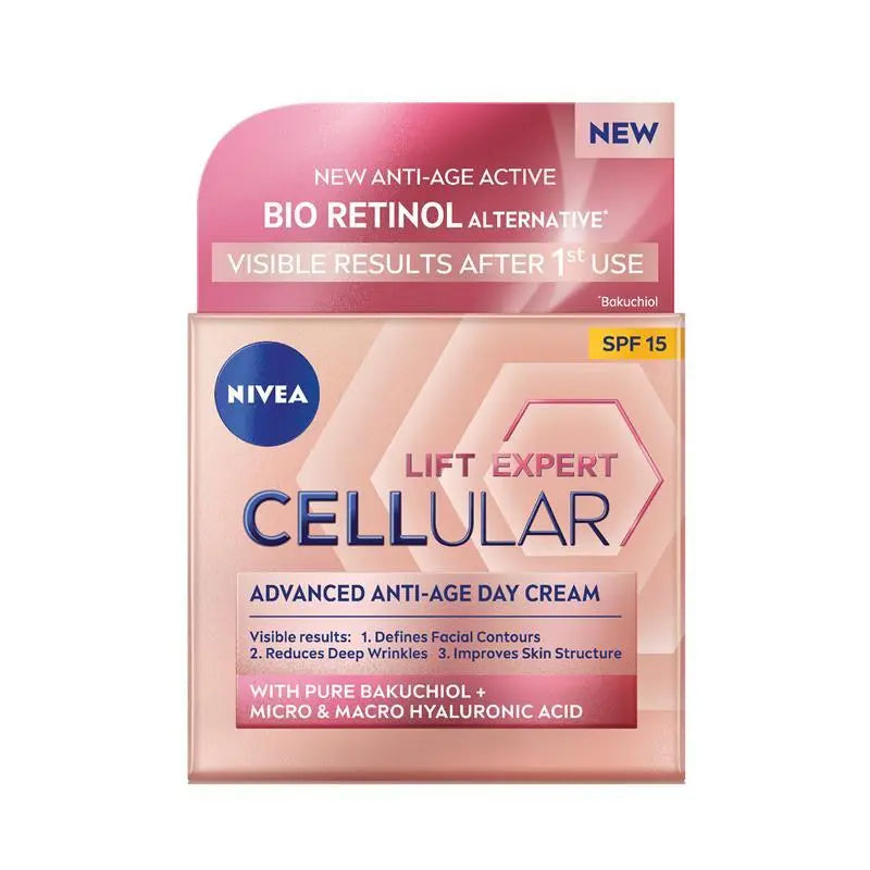 Nivea Cellular Lift Expert Advanced Anti Age Day Cream SPF 15 50ML