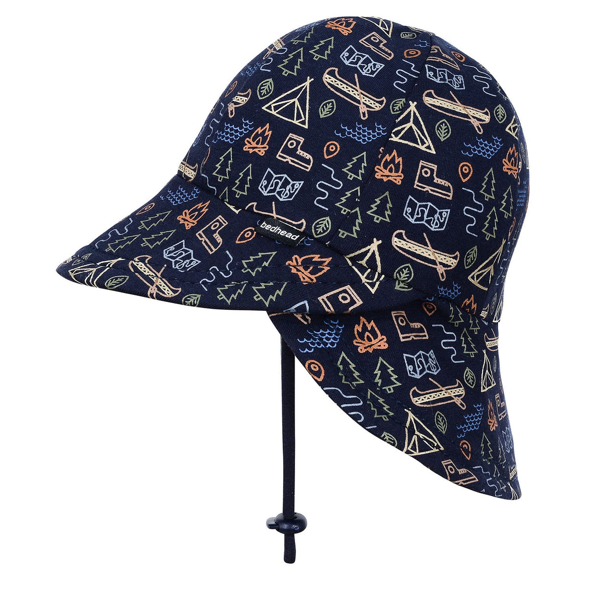 Bedhead Legionnaire Flap Sun Hat Camper Xs 42 Cm