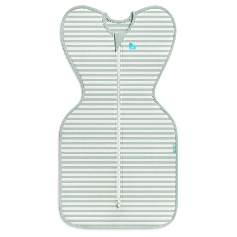 Love To Dream Swaddle Up Original 0.2 Tog Stretch Cotton Olive Small