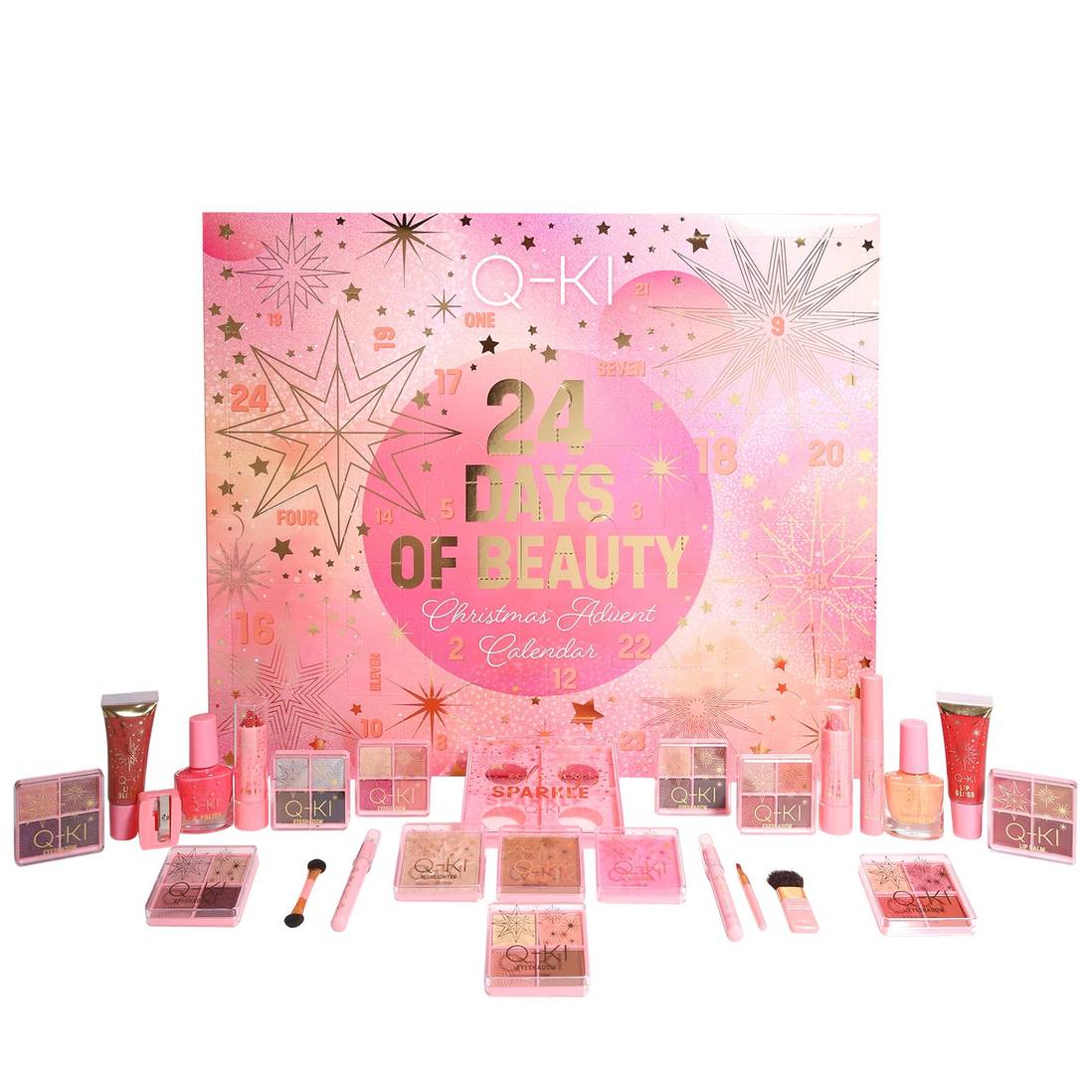 Q-KI 24 Days of Beauty Makeup Advent Calendar
