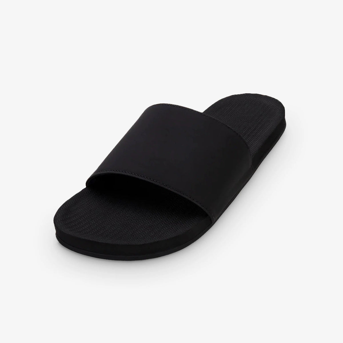 Indosole Men Slide Sandal Black Size 9
