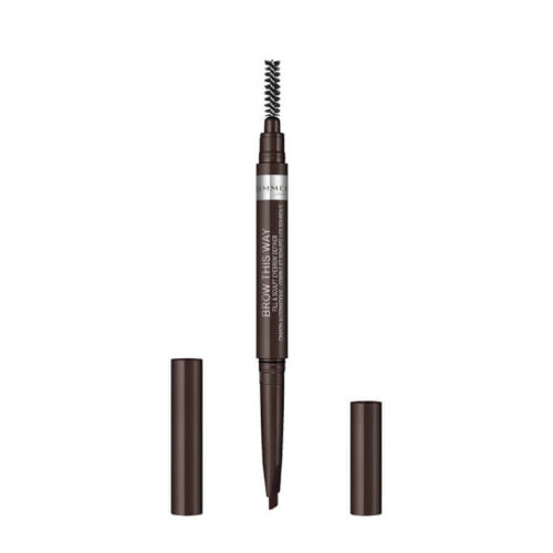 Rimmel Brow This Way 2-In-1 Fill & Sculpt Dark Brown