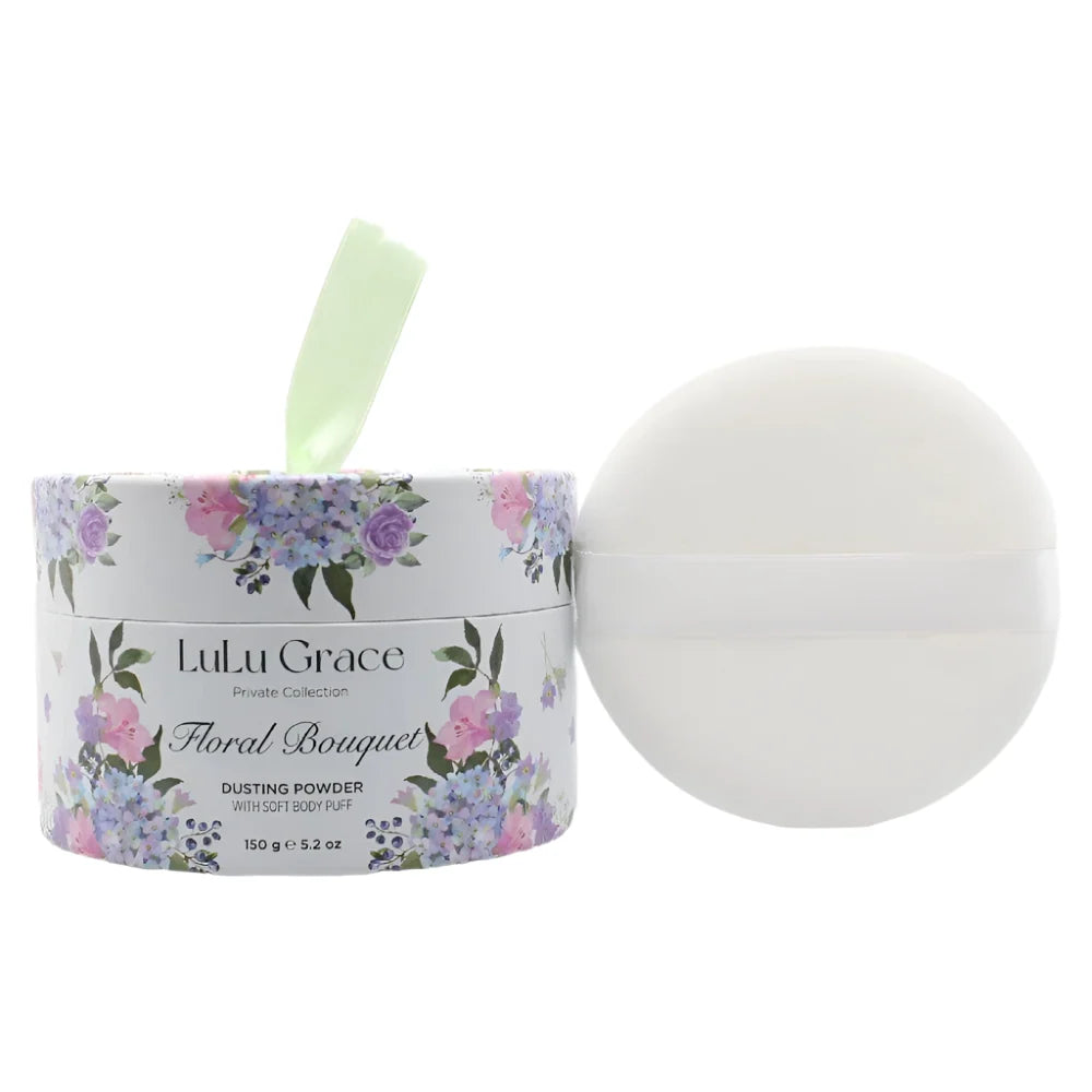 Lulu Grace Floral Bouquet Dusting Powder With Puffer 150G