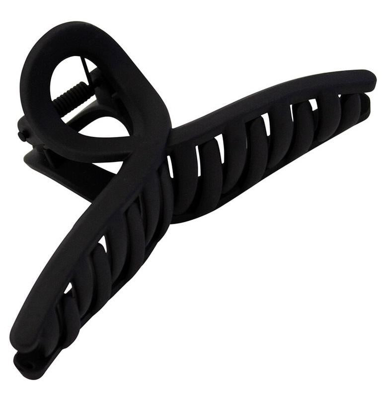 Mita Claw Grip Slim Black Hair Clip