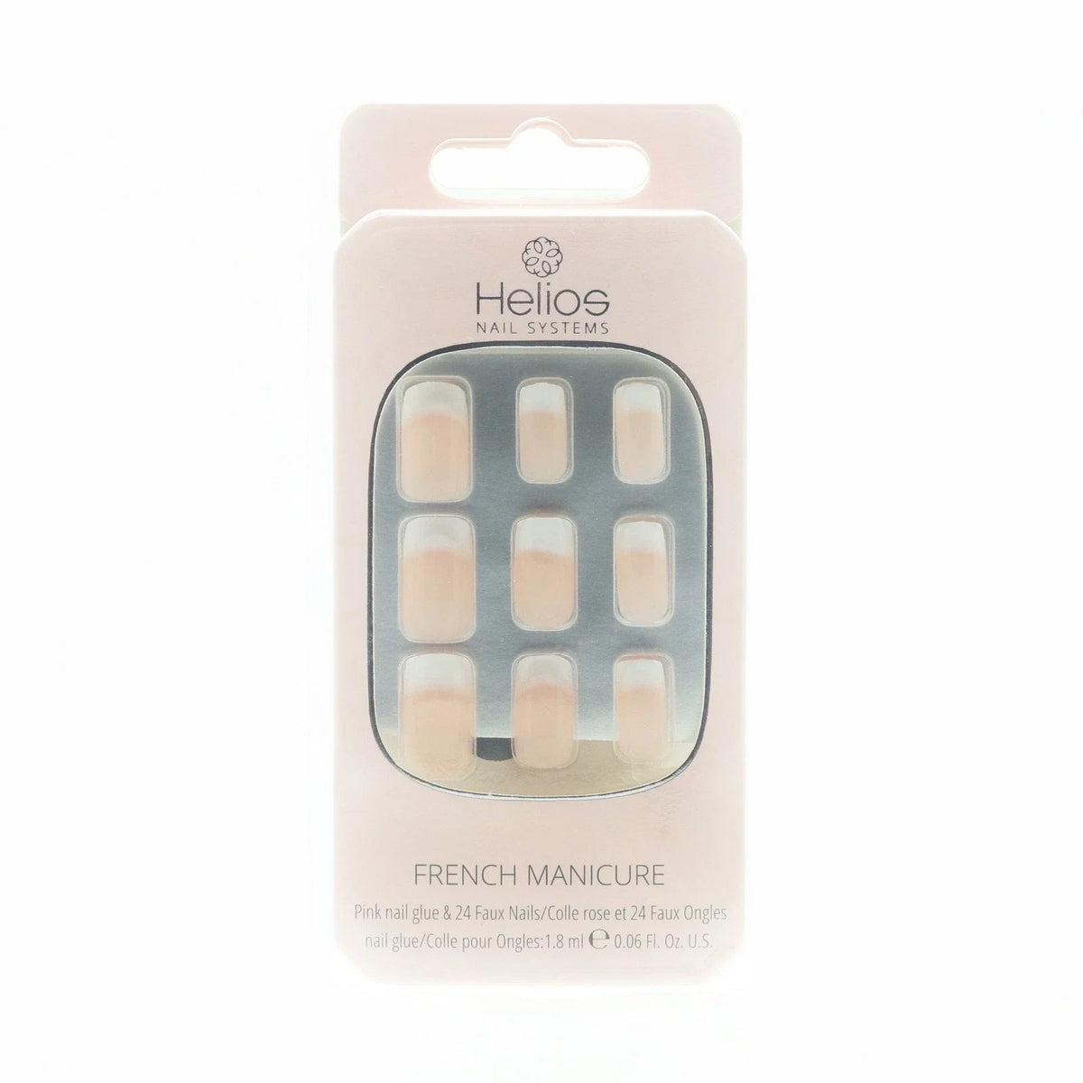 Helios French Nails Long 24 Pink