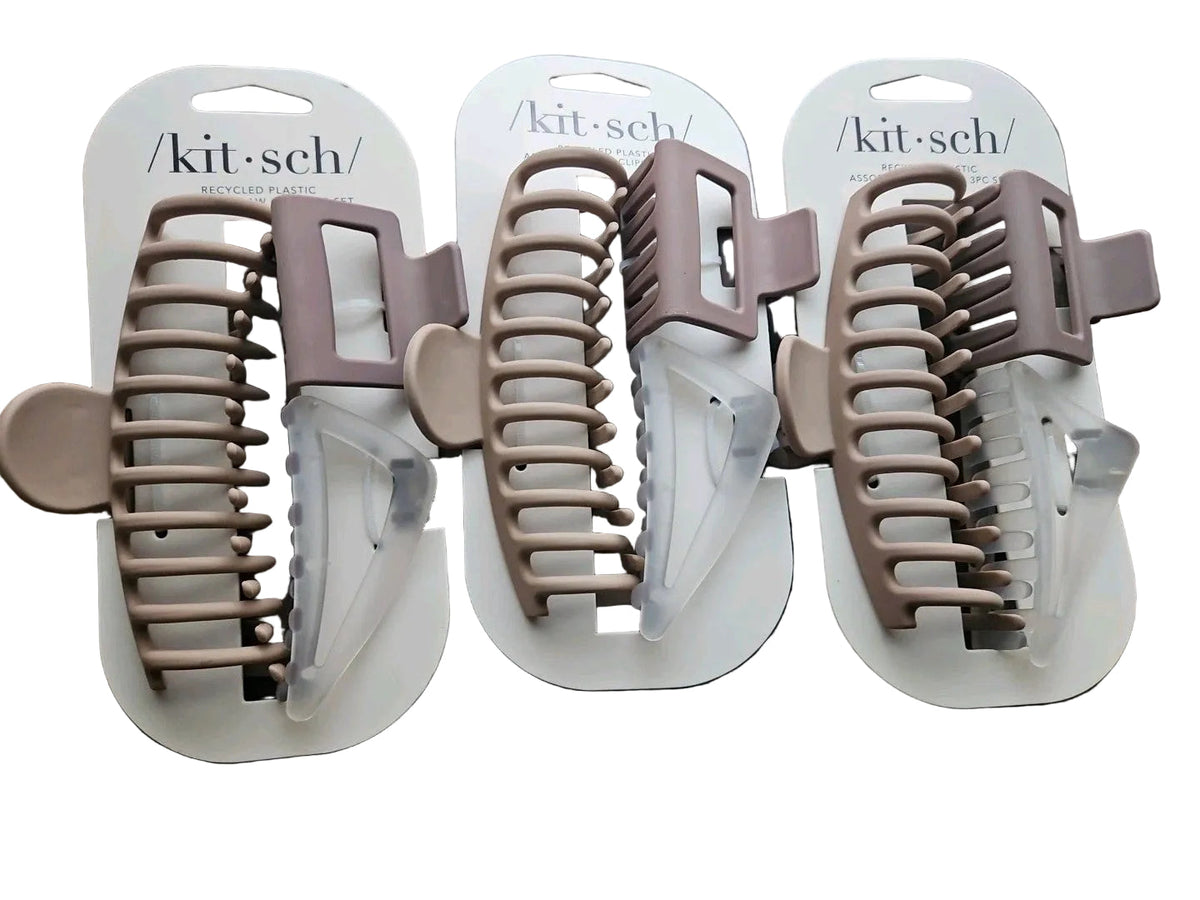 Kitsch Eco Friendly Claw Set Sizes 3 PCS