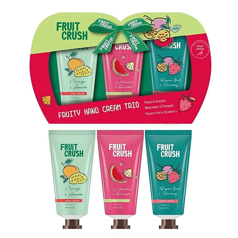 The Body Collection Fruit Crush Hand Cream Trio Gift Set 90ML