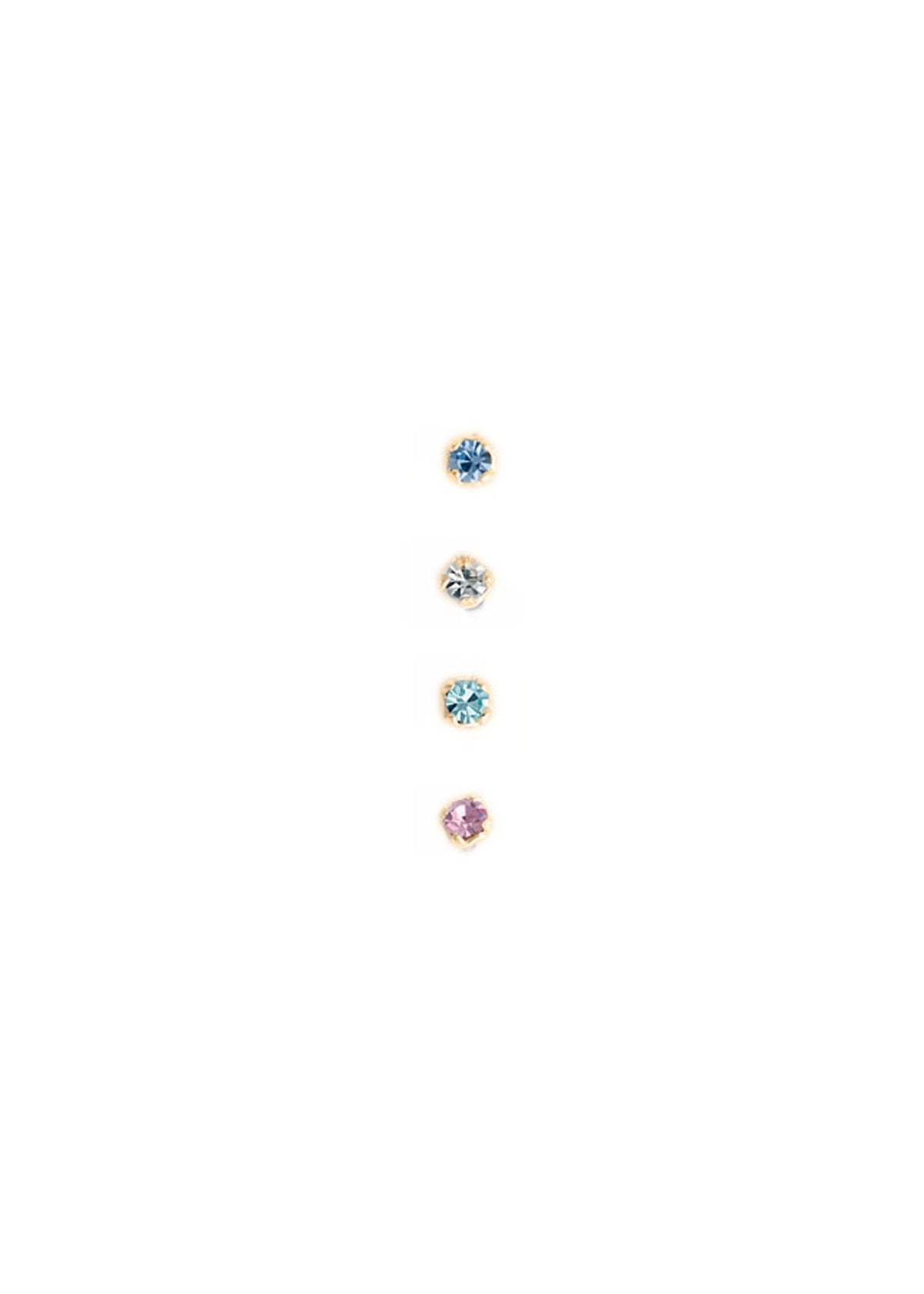 Studex Assorted Nose Stud GP 4 Pack