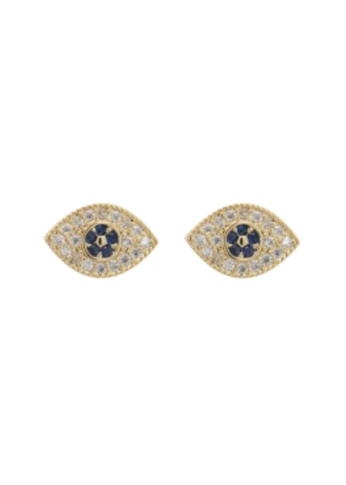 Studex Sensation Crystal Eye Gold Plated