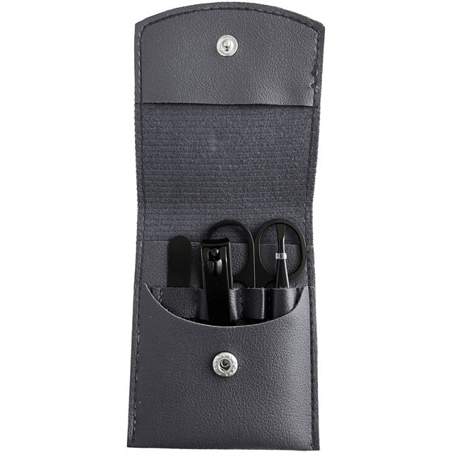 Wicked Sista Mister black mini manicure set