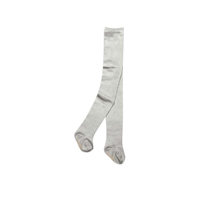 Toshi Organic Cotton Footed Tights for Kids in Ash Size 12